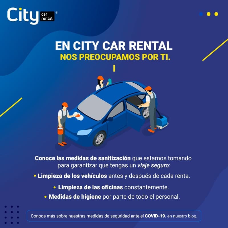 En City Car Rental nos preocupamos por ti